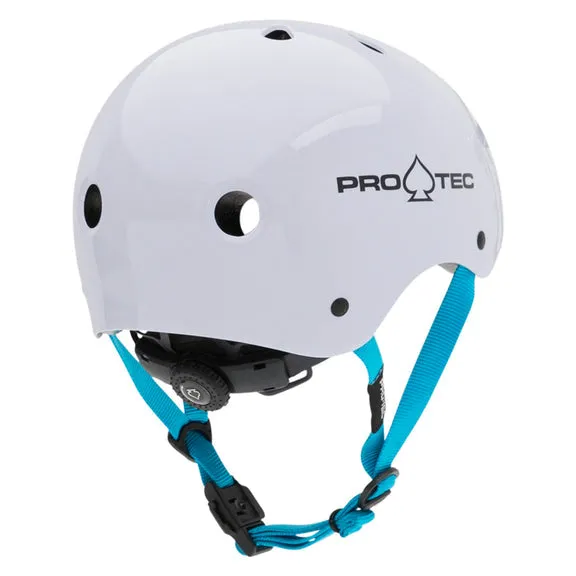 PRO-TEC JR Classic Certified skate helmet - Gloss White