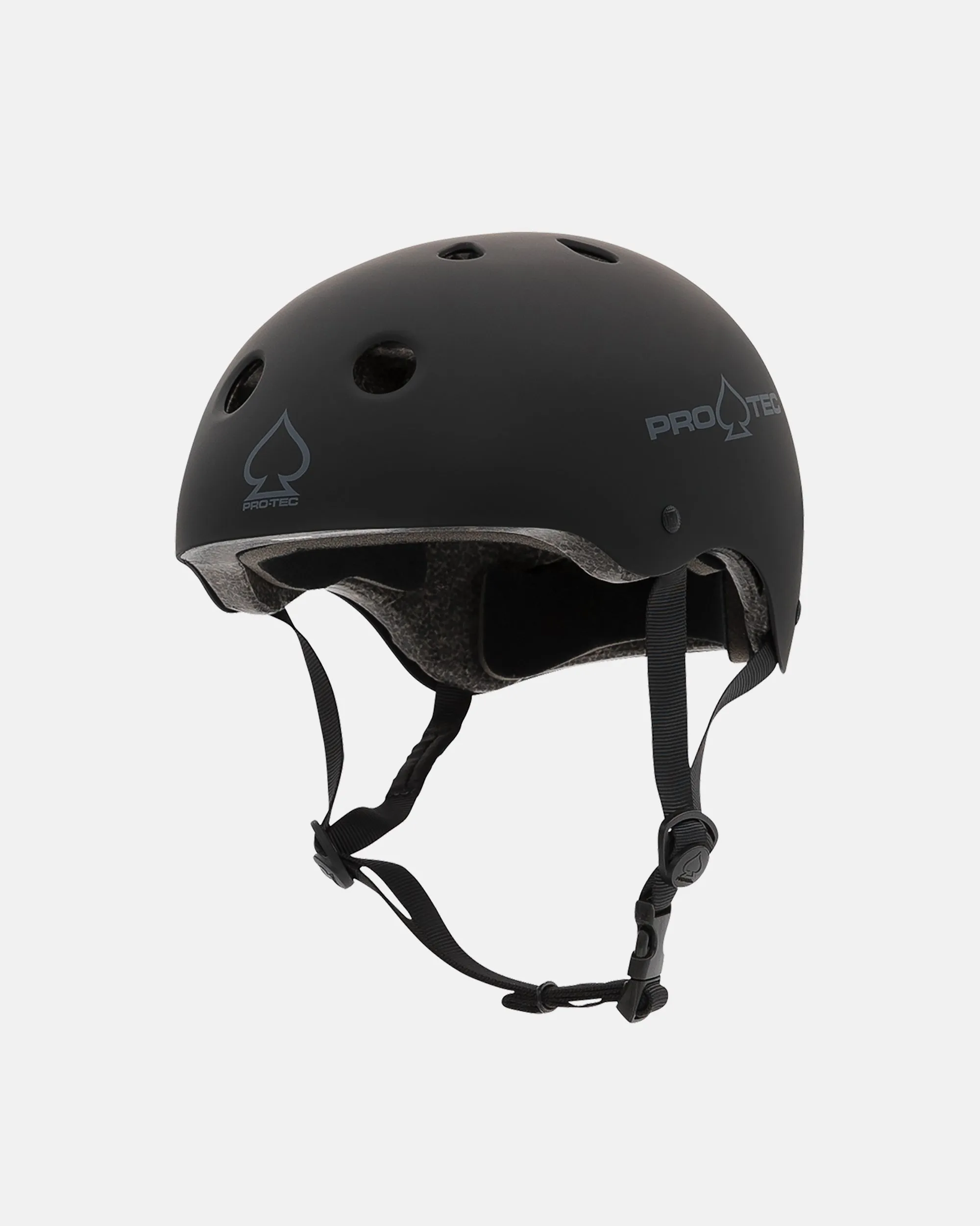Protec Classic Helmet (Certified) - Matte Black