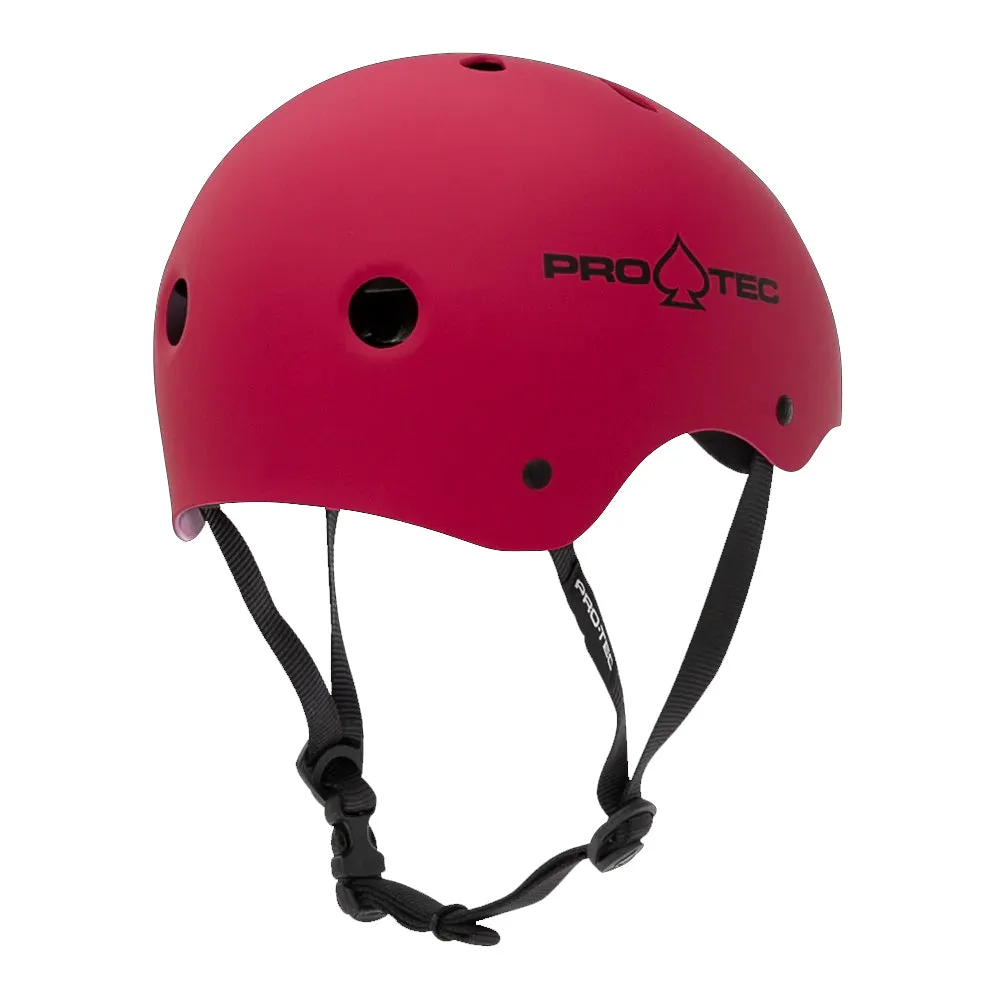 Protec Classic Matte Pink Skate Helmet