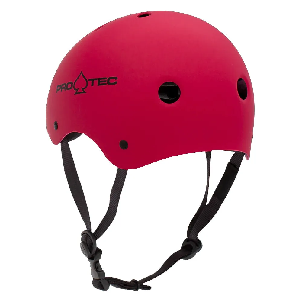 Protec Classic Matte Pink Skate Helmet