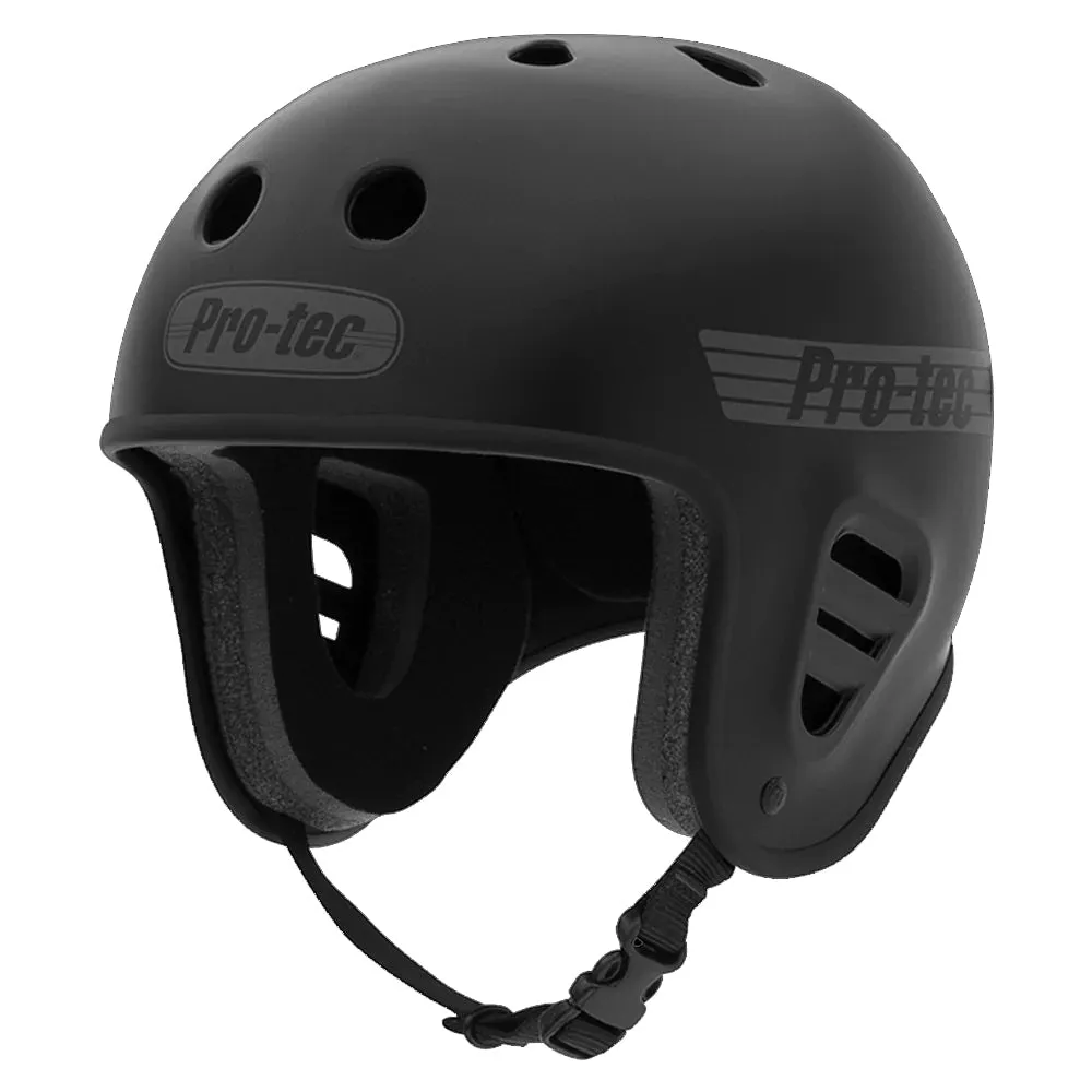 Protec Full Cut Matte Black Skate Helmet