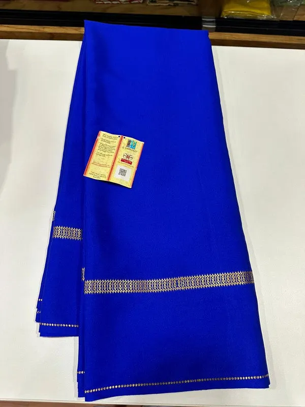 Pure Mysoore Bentex Border Silk Saree