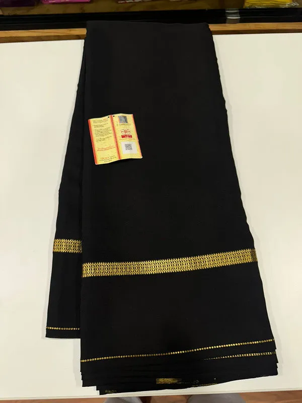 Pure Mysoore Bentex Border Silk Saree