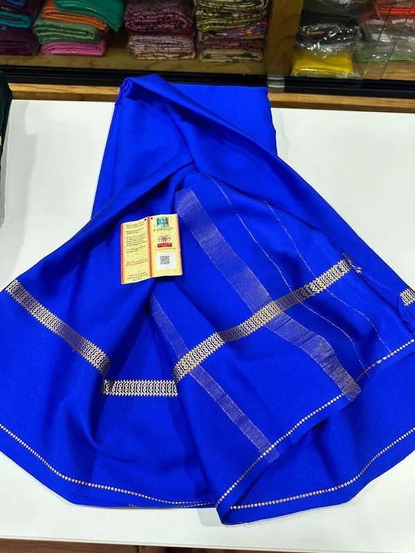 Pure Mysoore Bentex Border Silk Saree