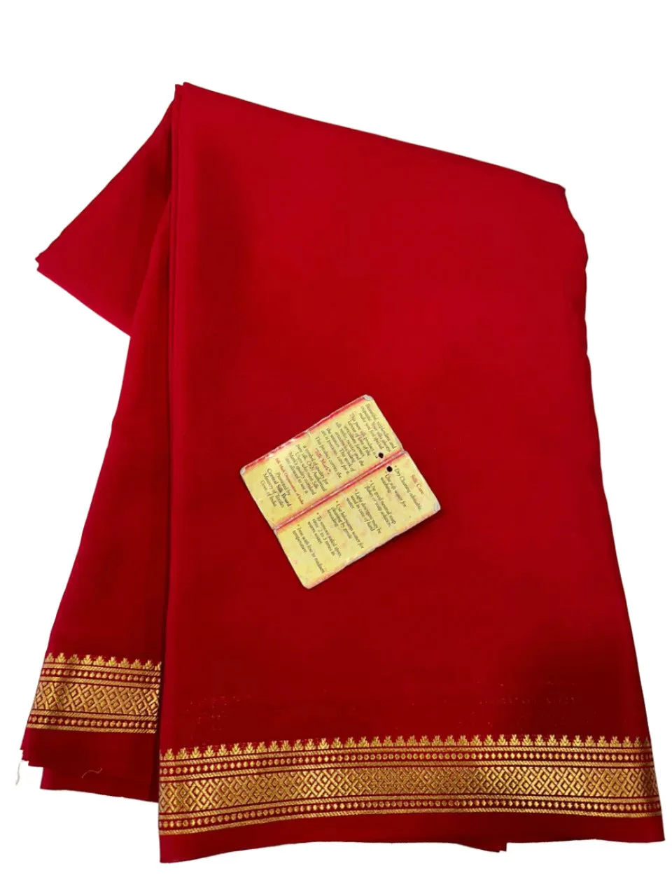 Pure Mysoore Silk Plain Saree