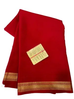 Pure Mysoore Silk Plain Saree
