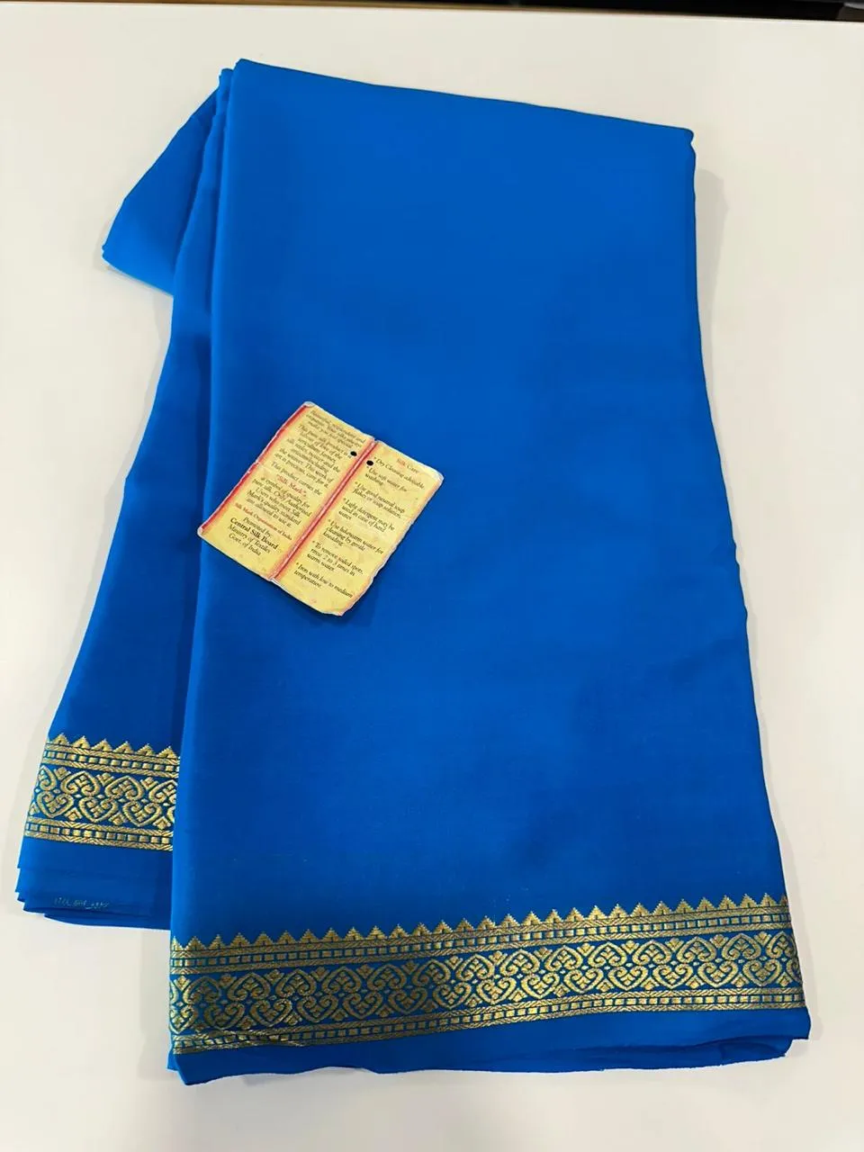Pure Mysoore Silk Plain Saree