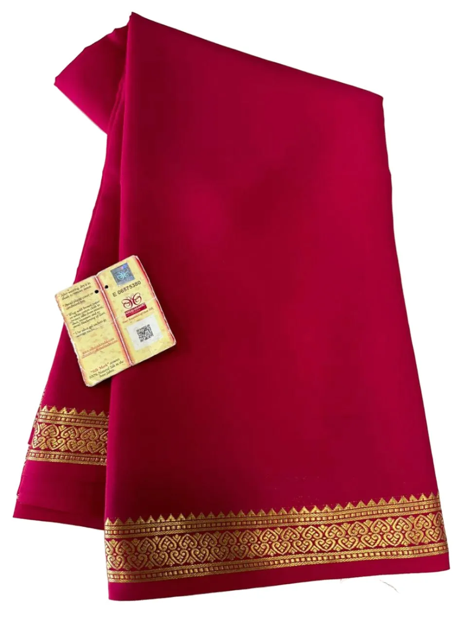 Pure Mysoore Silk Plain Saree