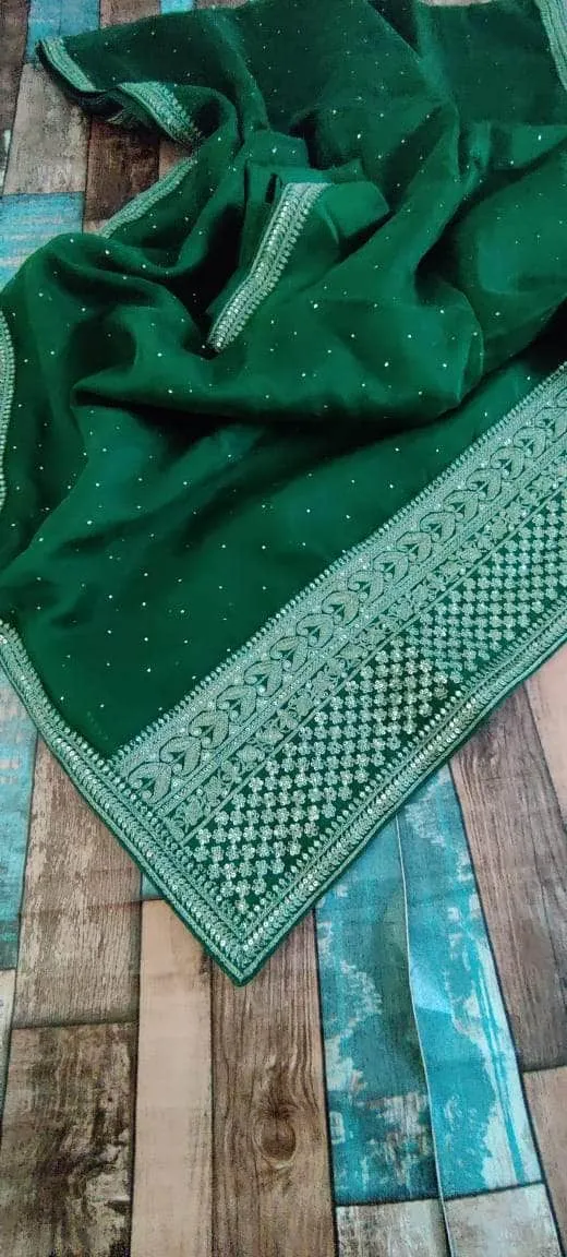 Pure Organza Silk Saree