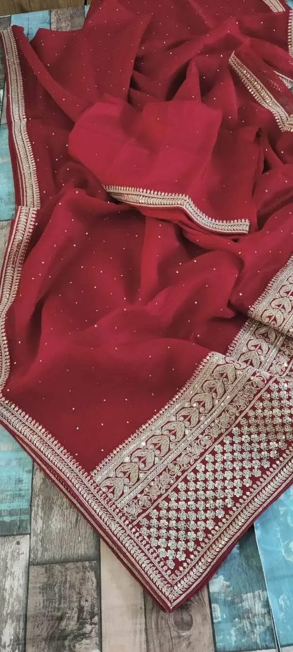 Pure Organza Silk Saree
