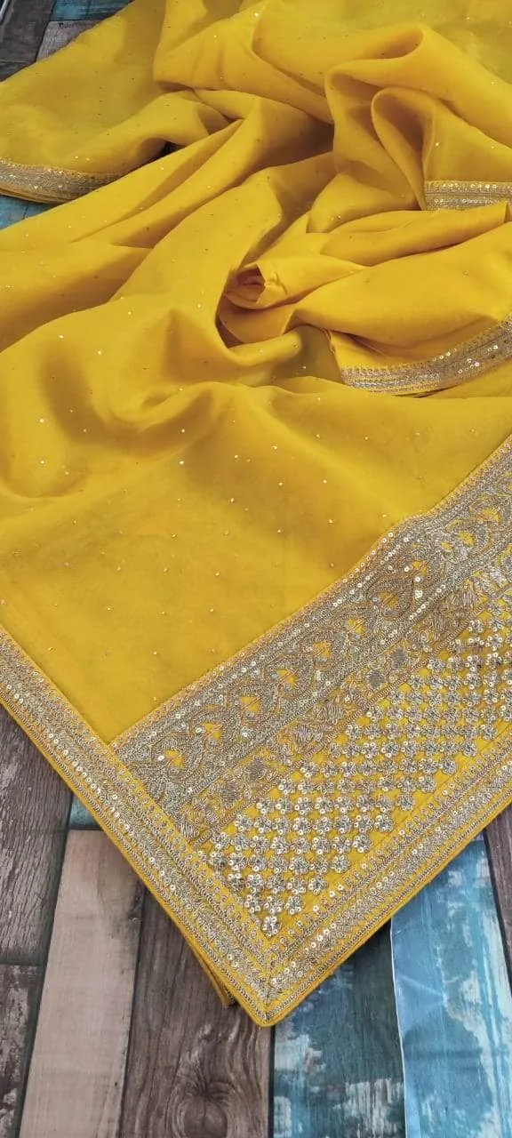 Pure Organza Silk Saree