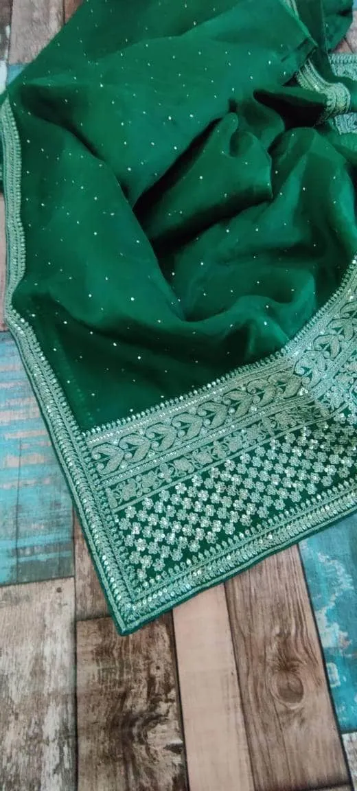Pure Organza Silk Saree