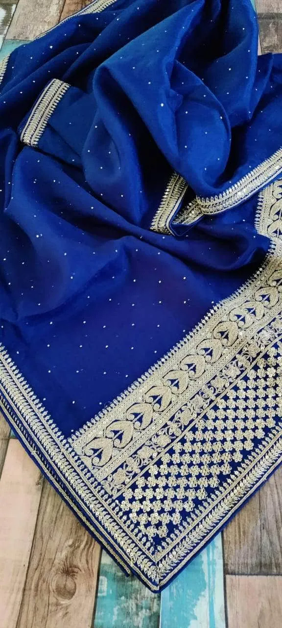 Pure Organza Silk Saree