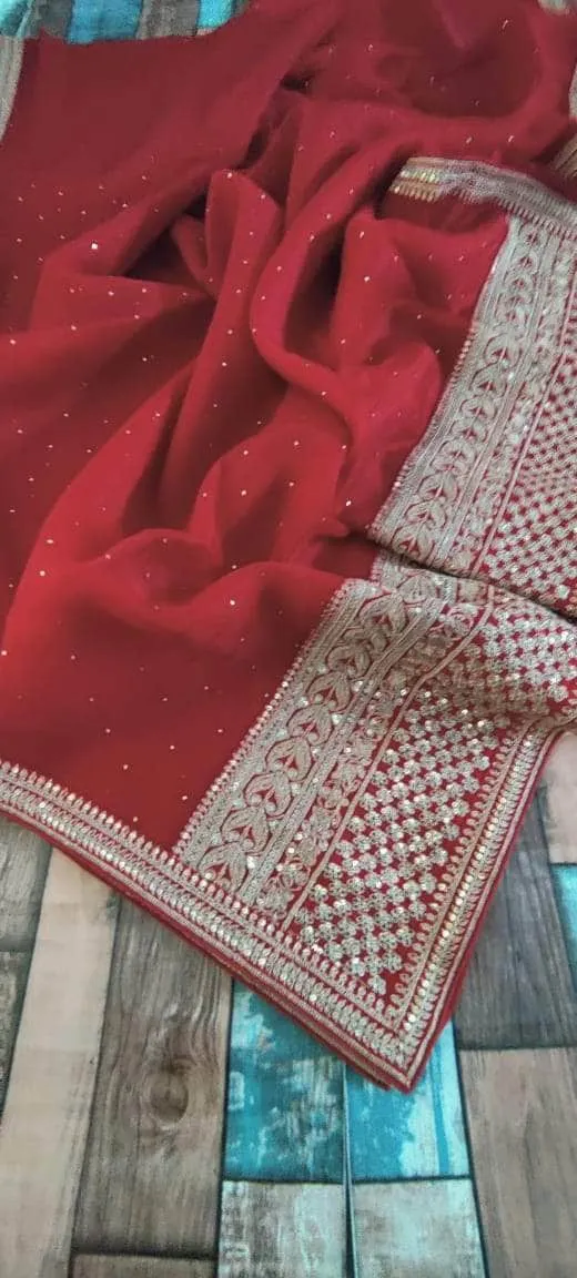 Pure Organza Silk Saree