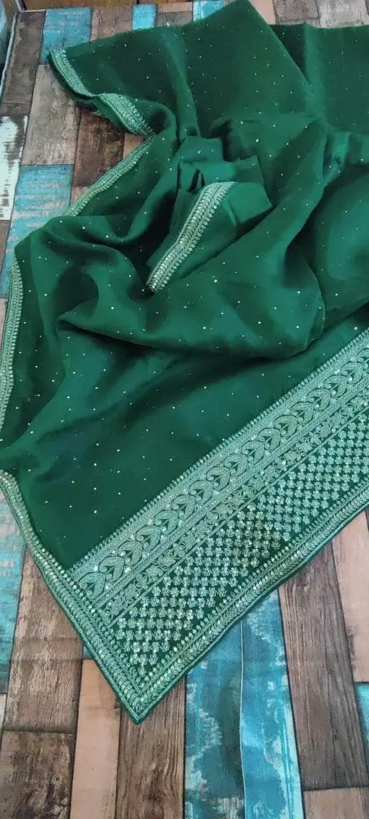 Pure Organza Silk Saree
