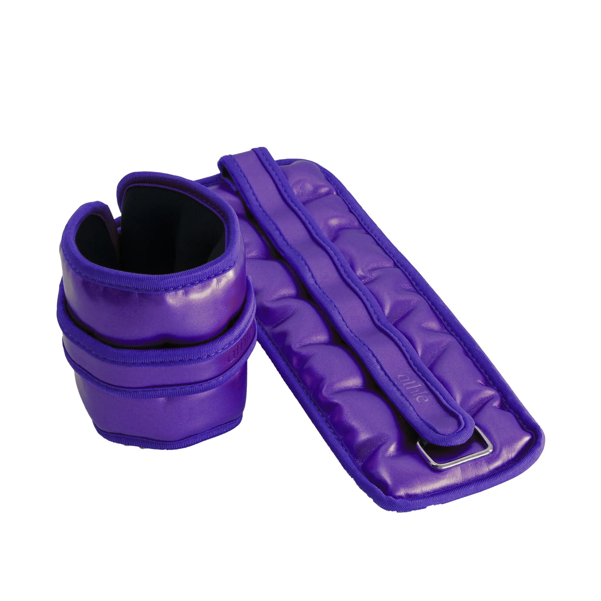Purple ankle and wrist weights