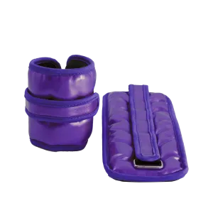 Purple ankle and wrist weights