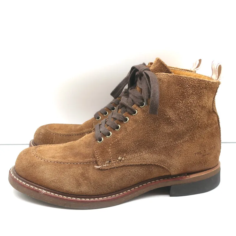 Rag & Bone Lace-Up Boots Rowan Brown Suede Size 8