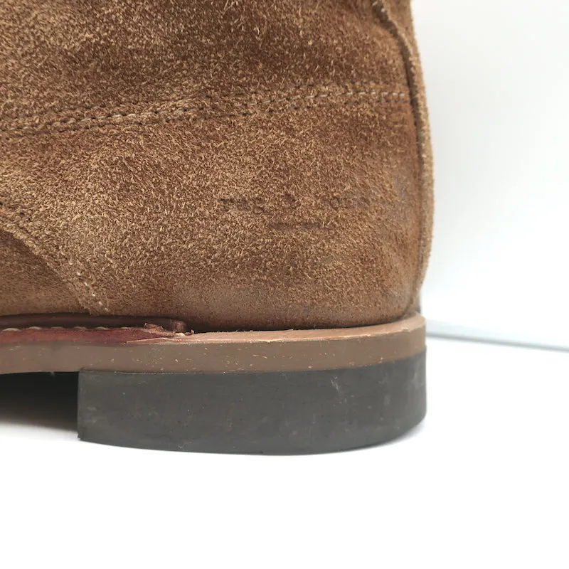 Rag & Bone Lace-Up Boots Rowan Brown Suede Size 8