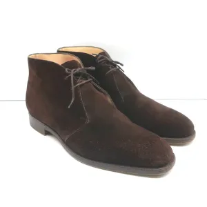 Ralph Lauren Desert Boots Dark Brown Suede Size 10.5