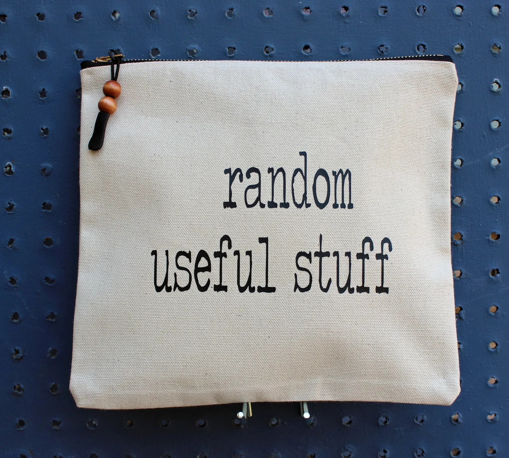 random useful stuff - zip money bag