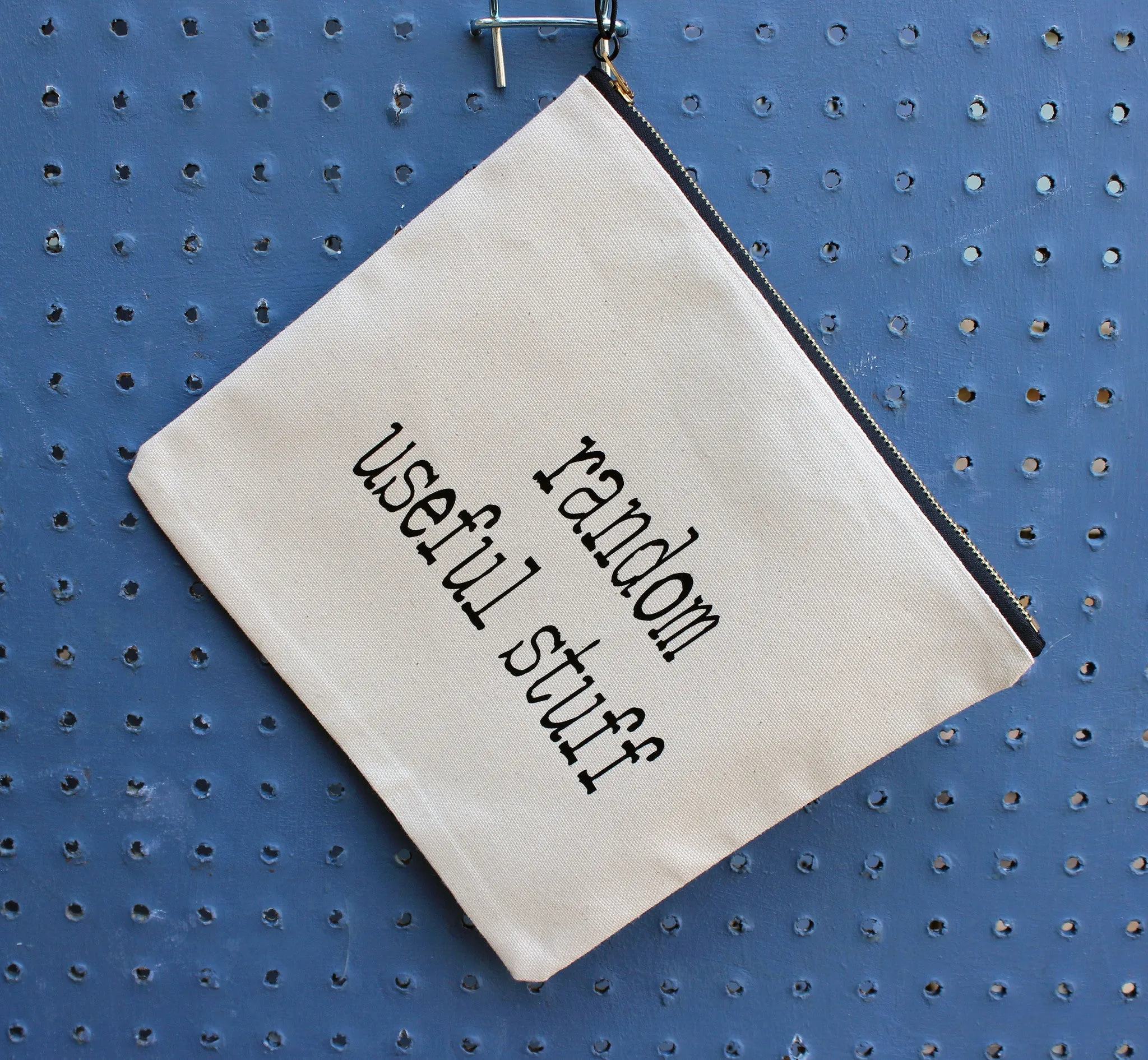 random useful stuff - zip money bag