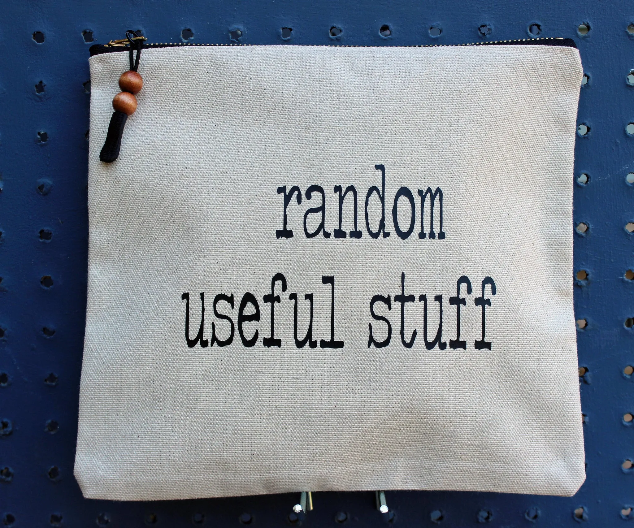 random useful stuff - zip money bag