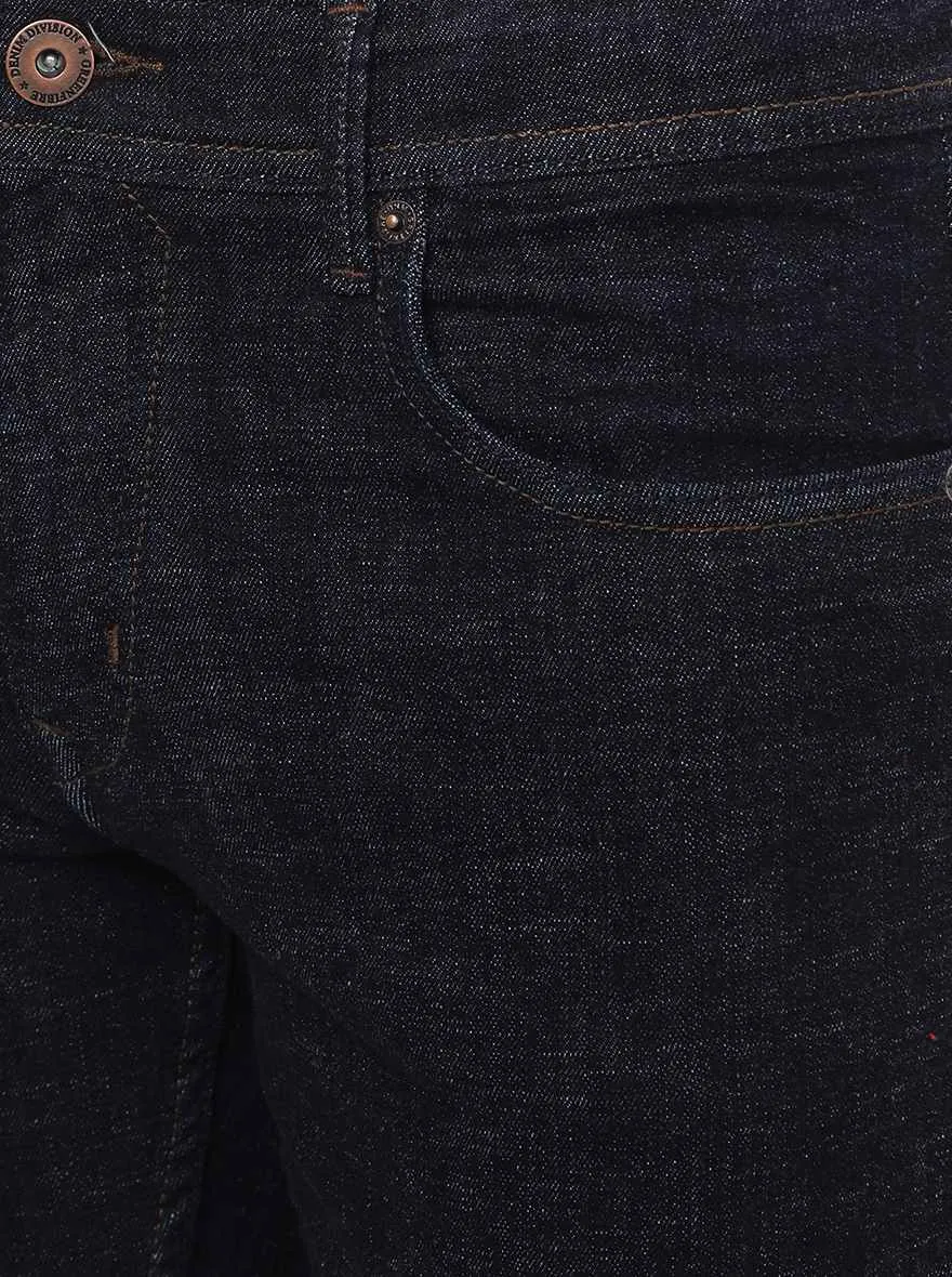 Raw Blue Washed Narrow Fit Jeans | Greenfibre