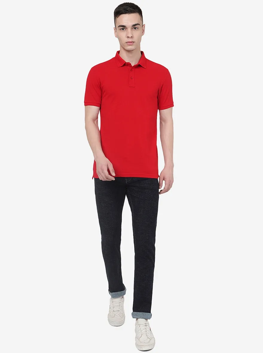 Raw Blue Washed Narrow Fit Jeans | Greenfibre