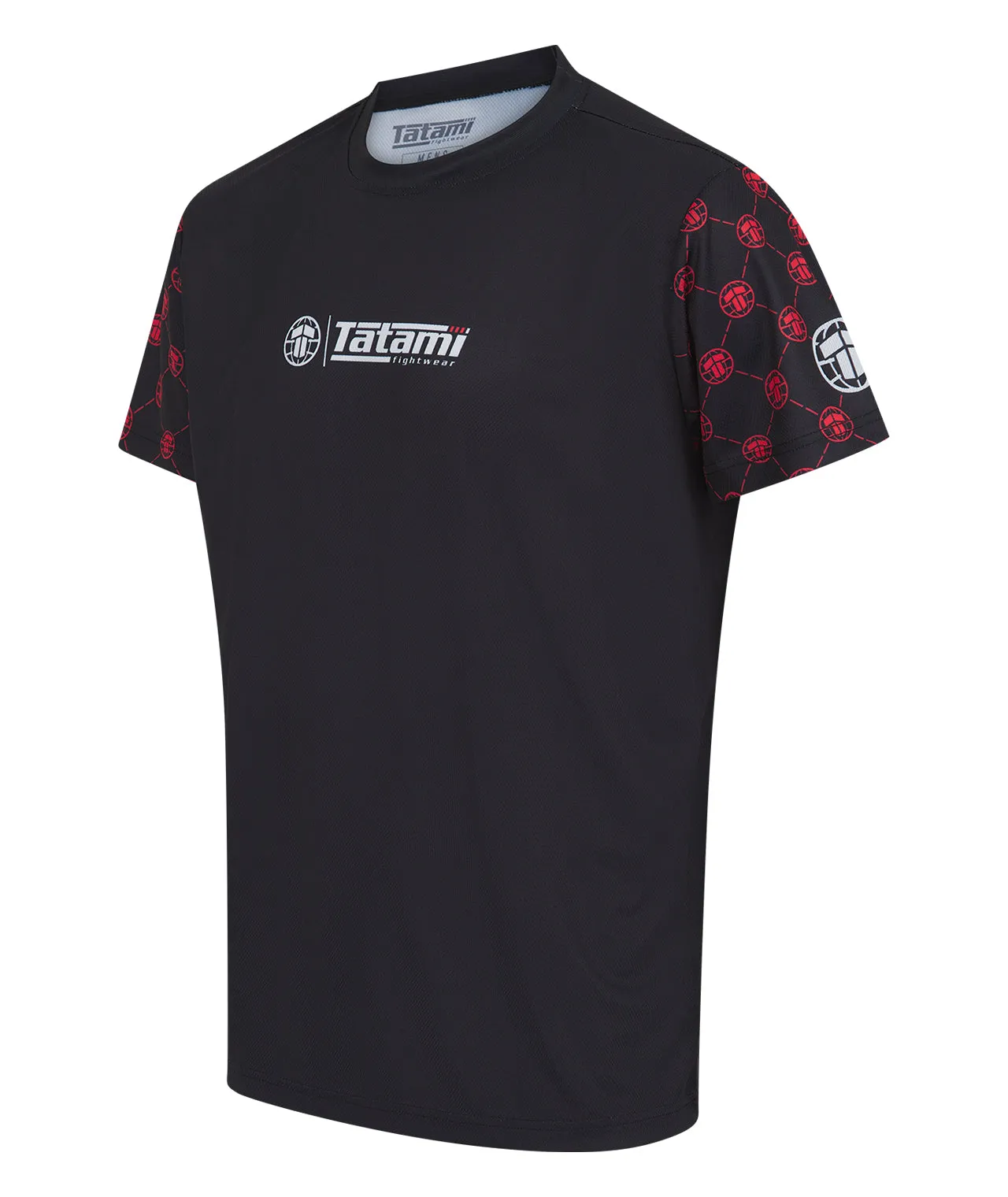 Refine Mesh Grapple T-Shirt - Red