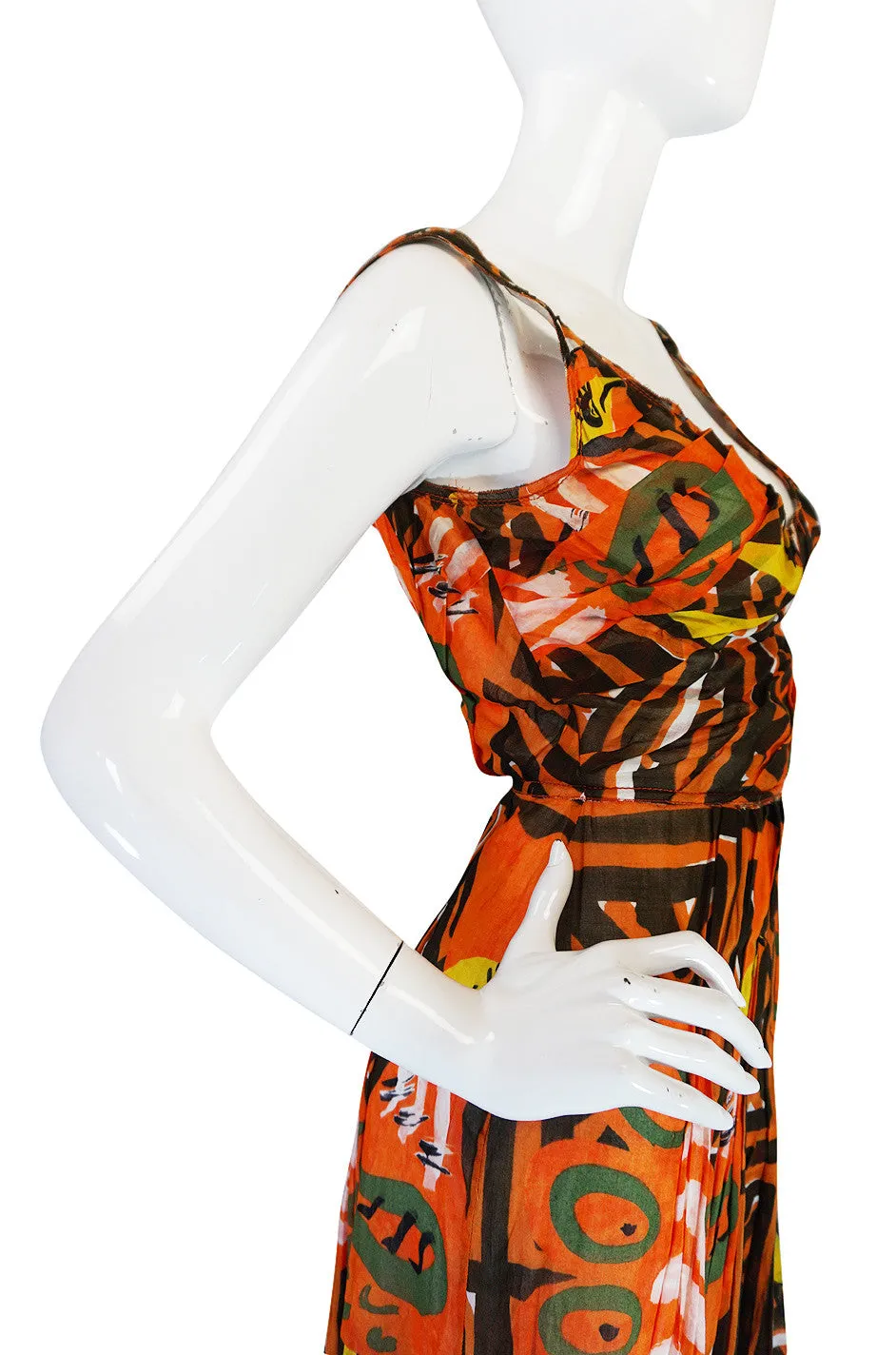 Resort 2010 Collection Pretty Printed Prada Cotton Dress