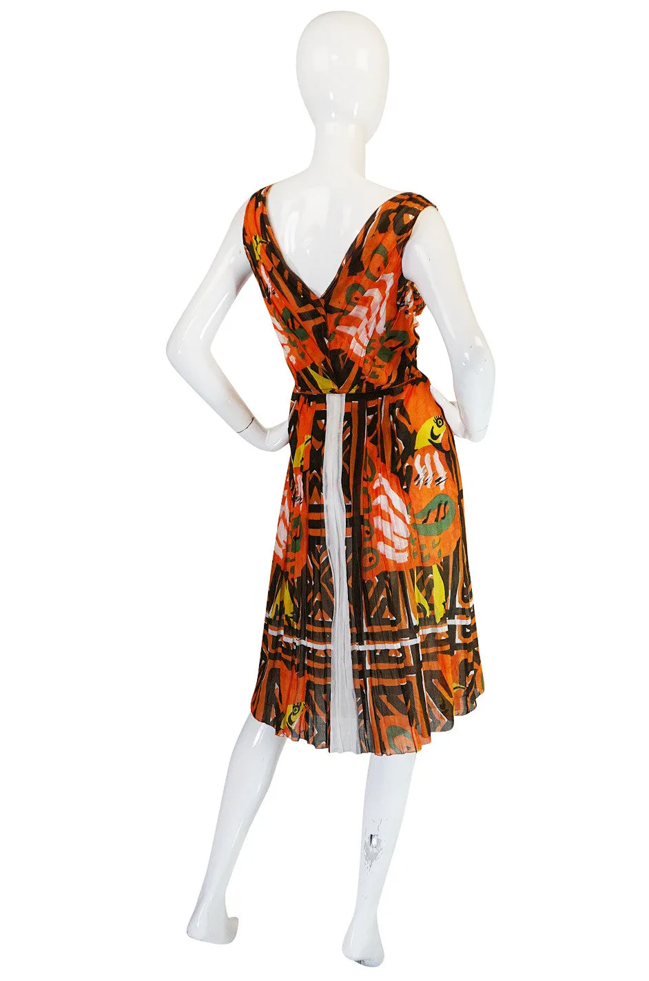 Resort 2010 Collection Pretty Printed Prada Cotton Dress