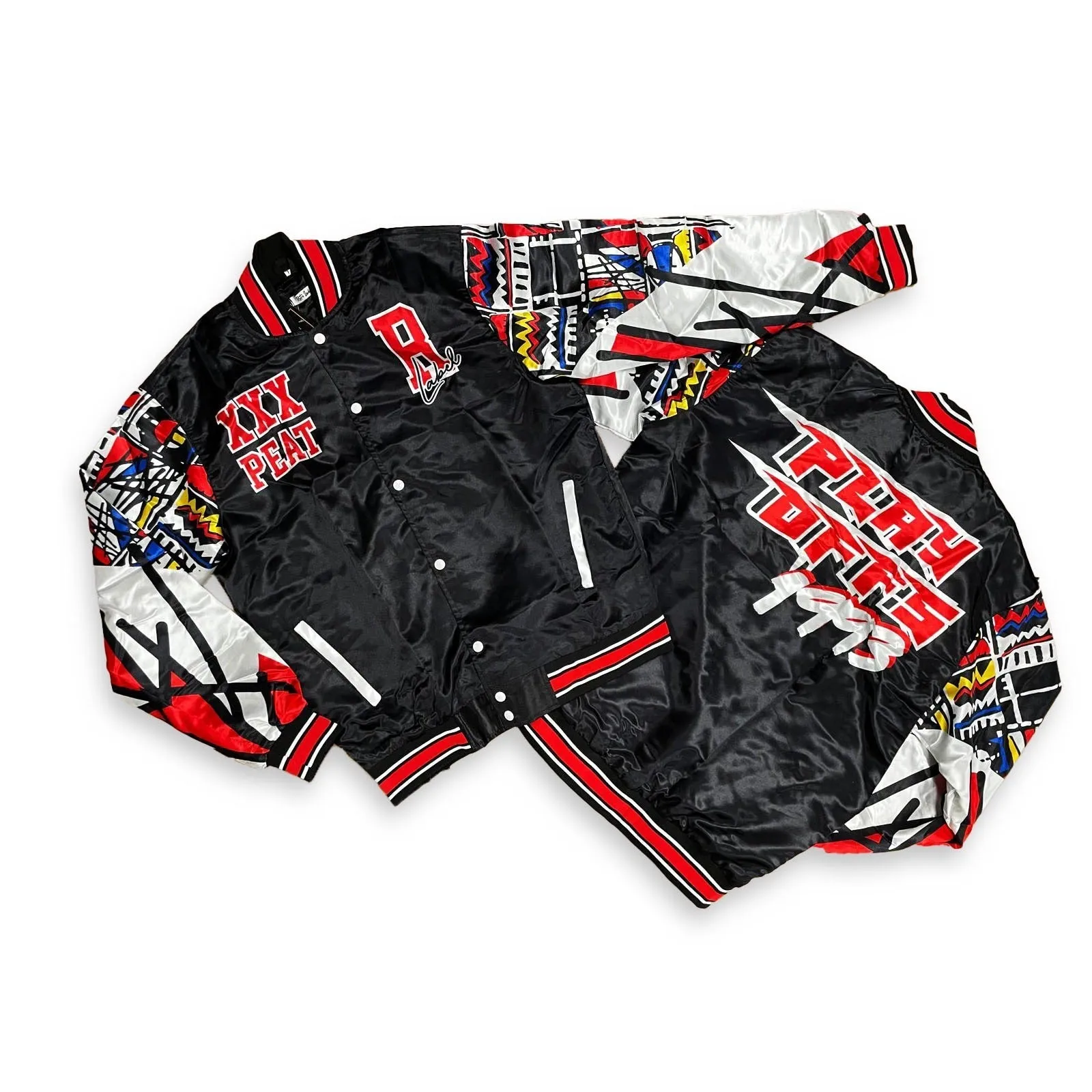 RETRO LABEL PLAYOFFS 1993 SATIN JACKET (RETRO 8 PLAYOFFS)
