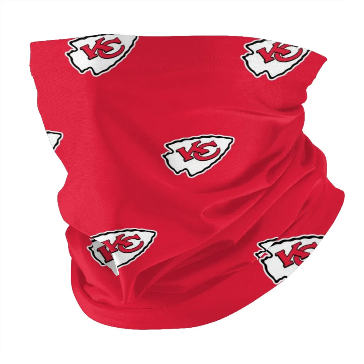 Reusble Mouth Cover Bandanas Kansas City Chiefs Variety Head Scarf Face Mask With PM 2.5 Filter