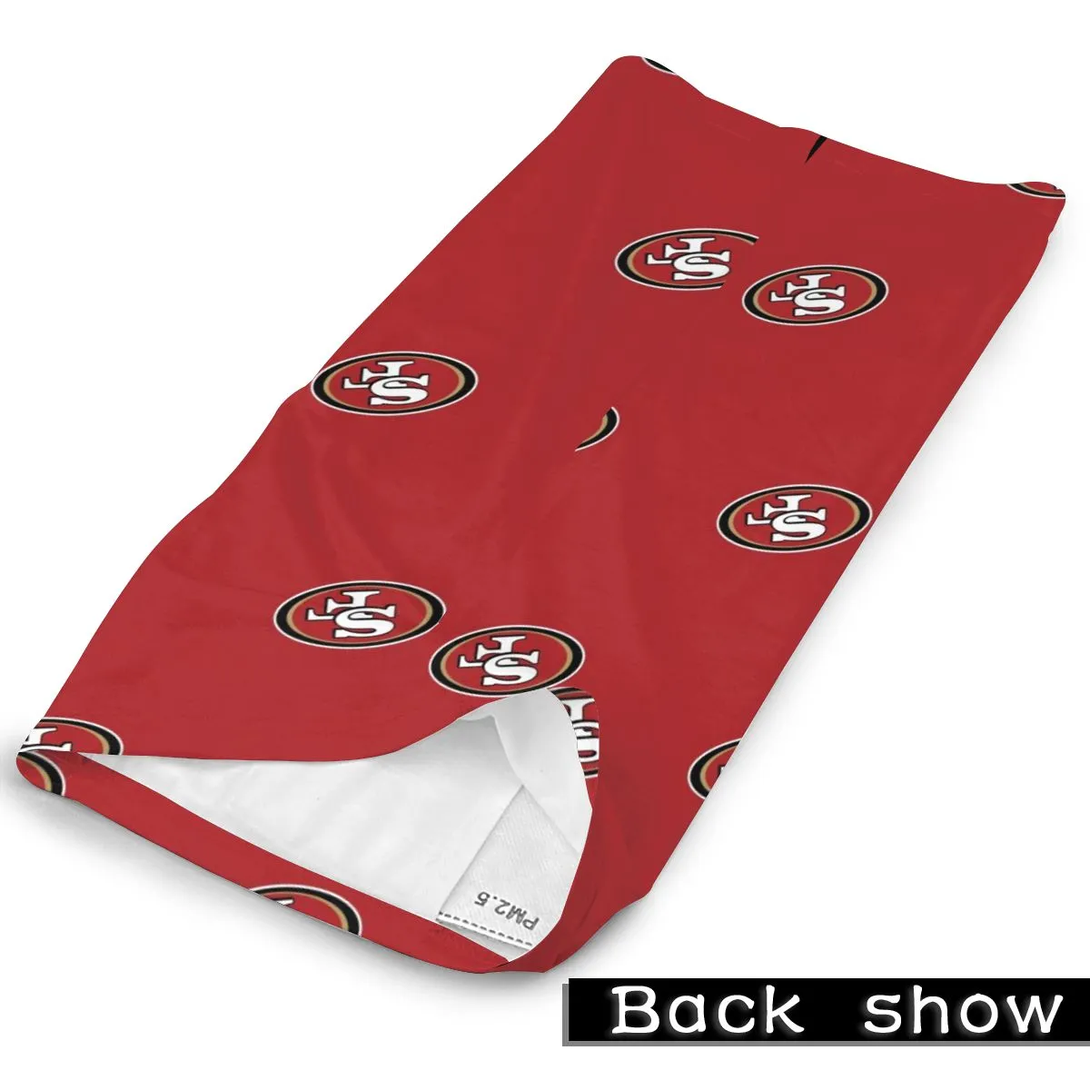 Reusble Mouth Cover Bandanas San Francisco 49ers Variety Head Scarf Face Mask With PM 2.5 Filter