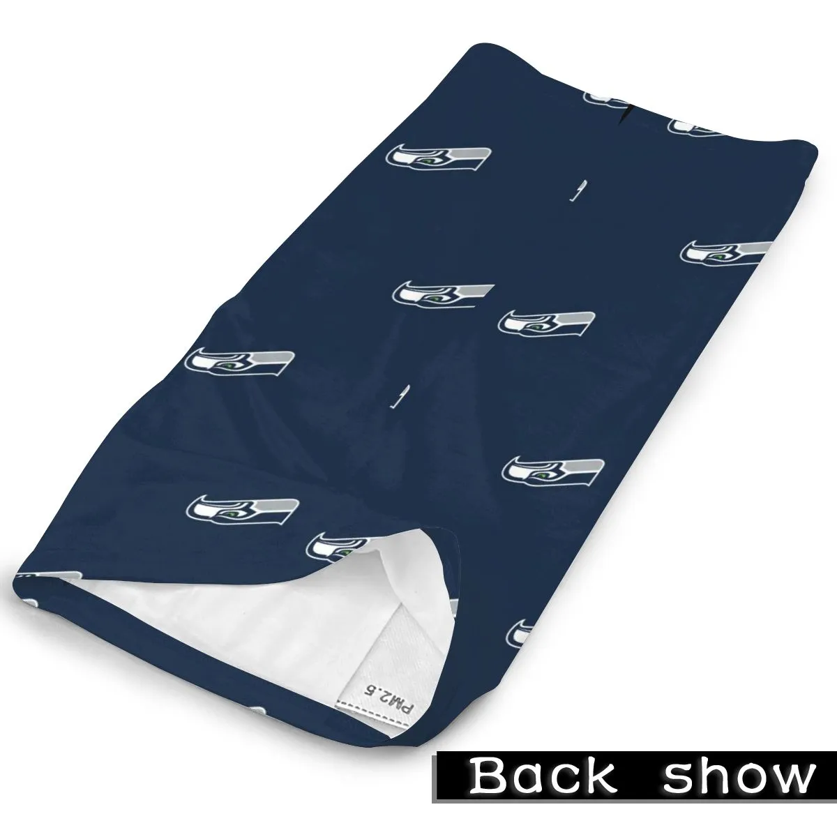 Reusble Mouth Cover Bandanas Seattle Seahawks Variety Head Scarf Face Mask With PM 2.5 Filter