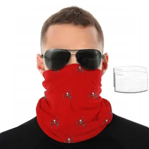 Reusble Mouth Cover Bandanas Tampa Bay Buccaneers Variety Head Scarf Face Mask With PM 2.5 Filter