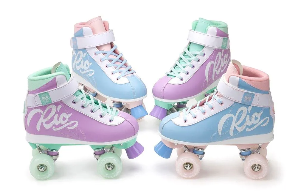Rio Roller Milkshake Quad Skates - Cotton Candy