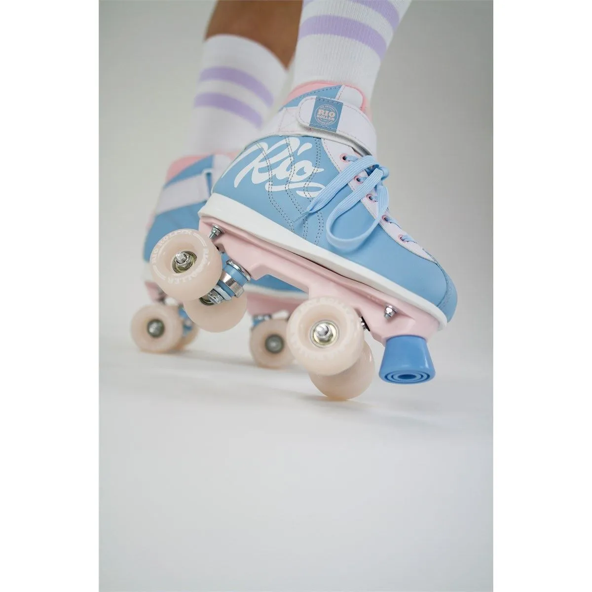 Rio Roller Milkshake Quad Skates - Cotton Candy