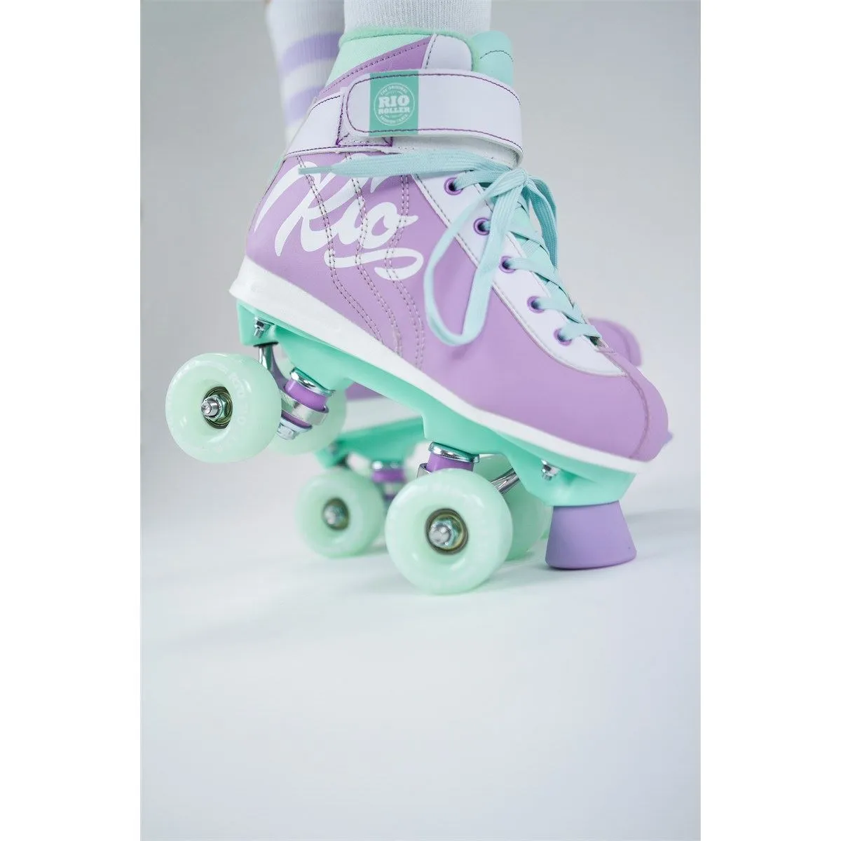 Rio Roller Milkshake Quad Skates - Mint Berry