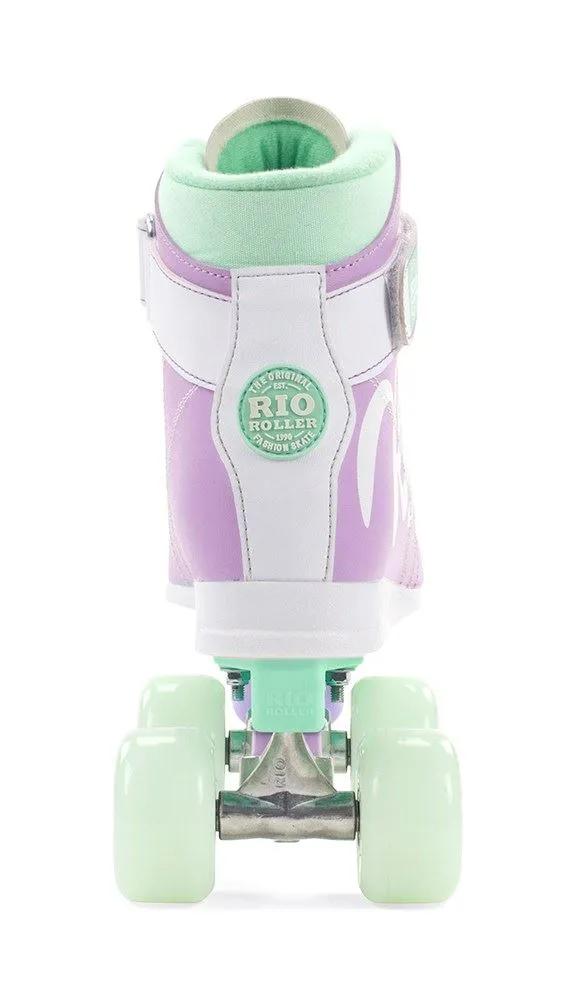 Rio Roller Milkshake Quad Skates - Mint Berry