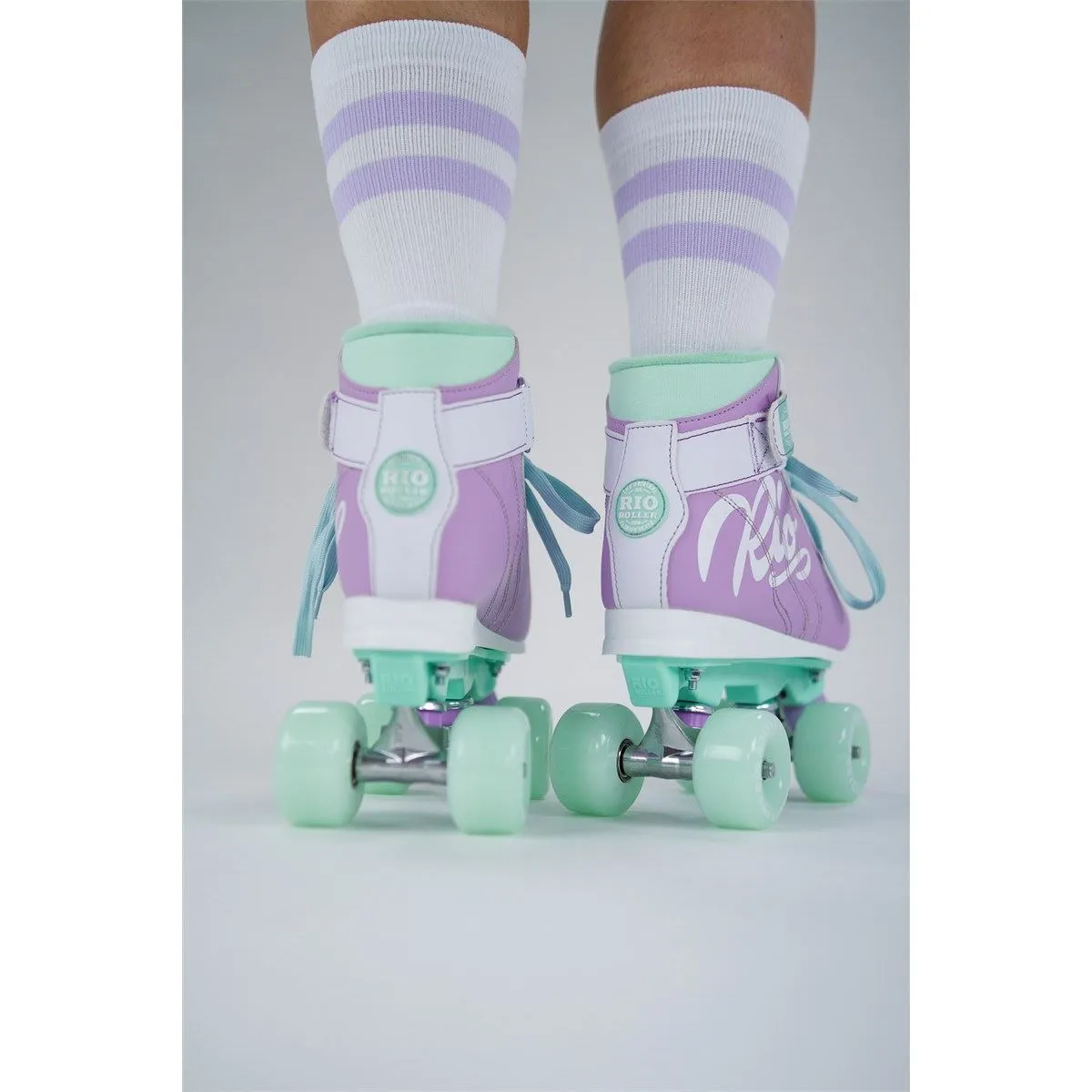 Rio Roller Milkshake Quad Skates - Mint Berry