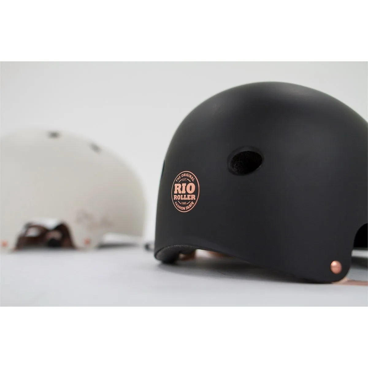 Rio Roller Rose Skate Helmet - Cream
