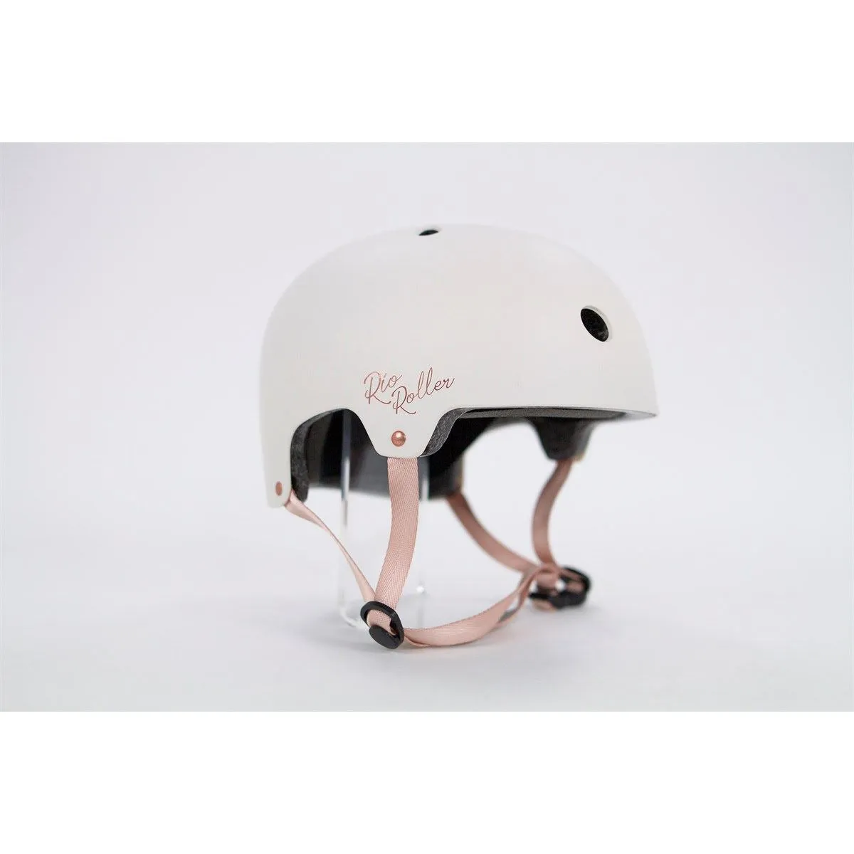 Rio Roller Rose Skate Helmet - Cream