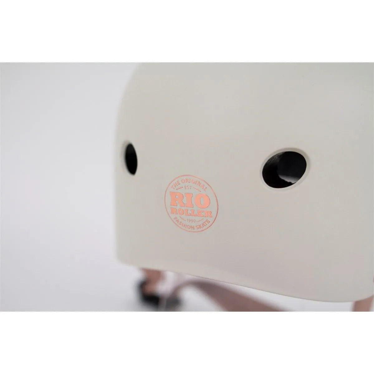 Rio Roller Rose Skate Helmet - Cream