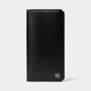 RL Box Calfskin Vertical Wallet