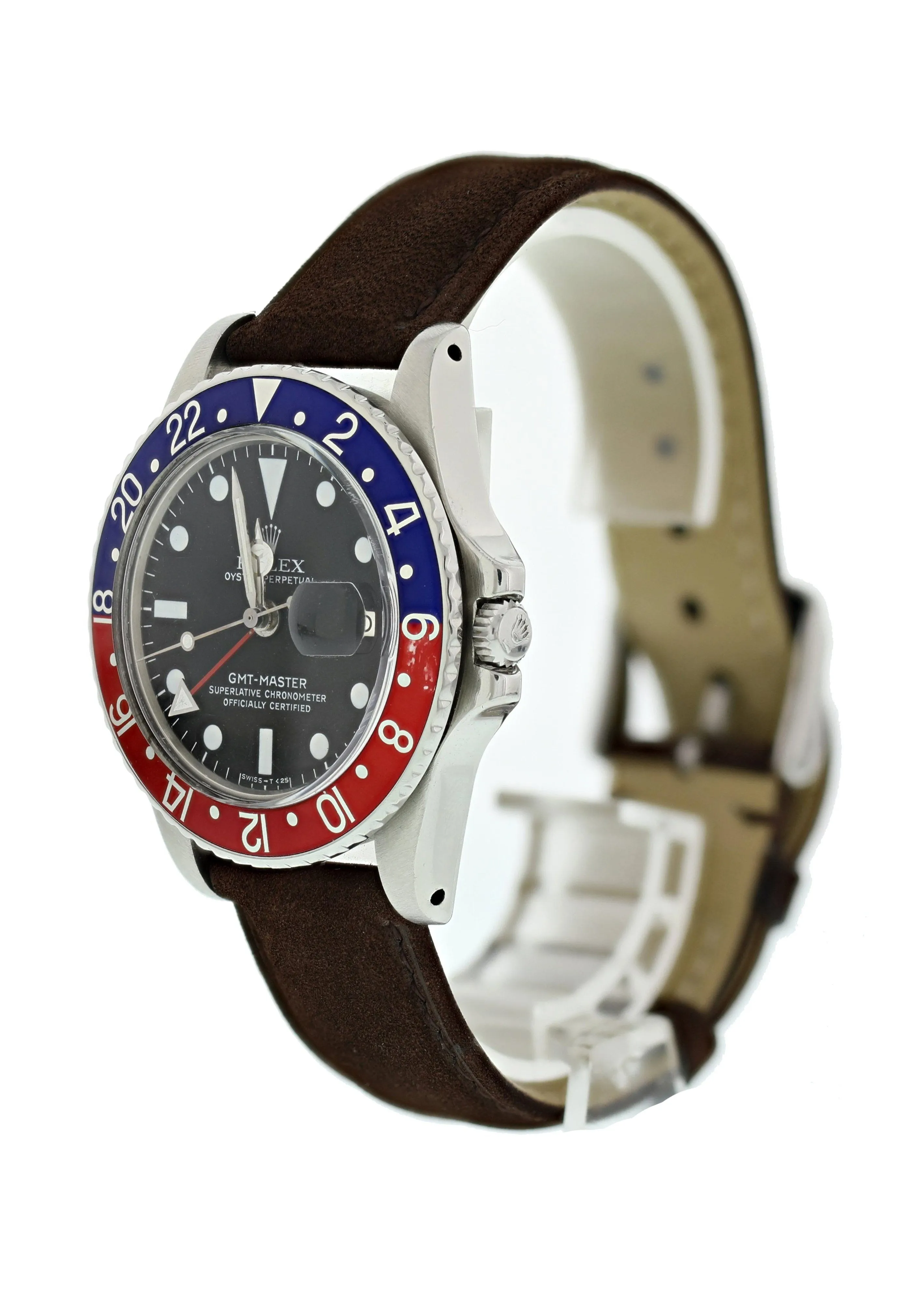Rolex GMT Master 1675  Pepsi Bezel Men's Watch