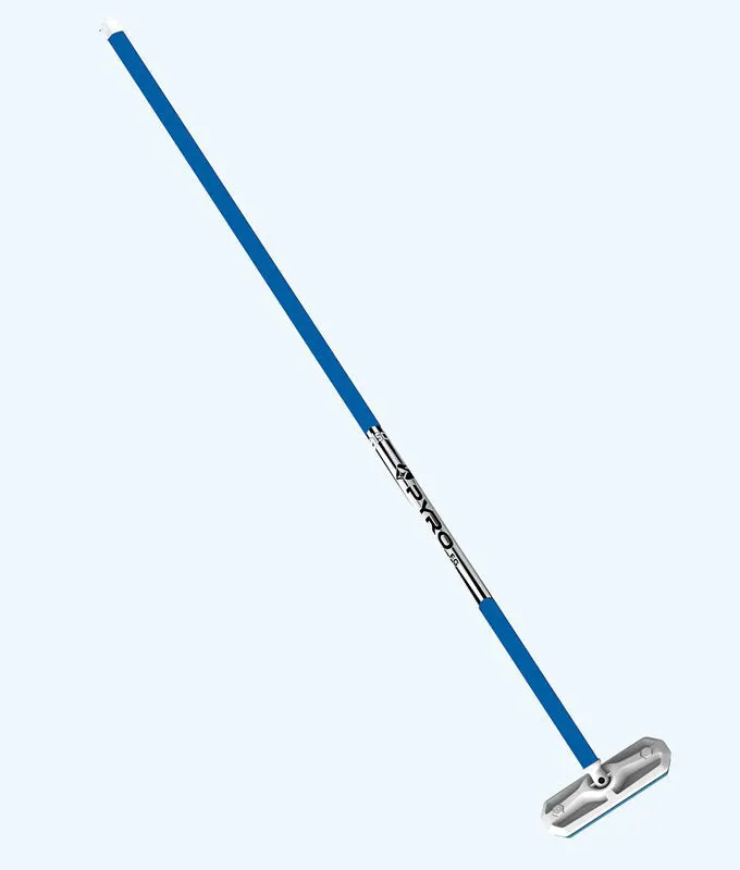 Rookie Bundle - Men's Left Hand - Blue Fiberglass Broom -  Black Voltaje Shoes - Choice of Gripper Colour