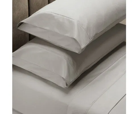 Royal Comfort 1000 Thread Count Sheet Set Cotton Blend Ultra Soft Touch Bedding - SILVER