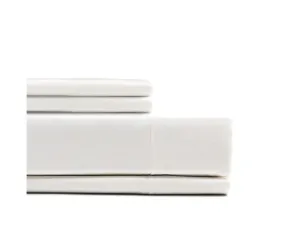 Royal Comfort 1000 Thread Count Sheet Set Cotton Blend Ultra Soft Touch Bedding - WHITE